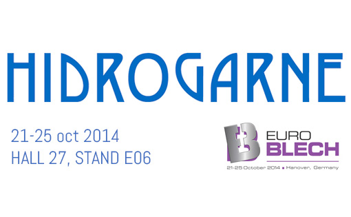 HIDROGARNE will introduce their latest innovations at EUROBLECH, from 21st to 25th October