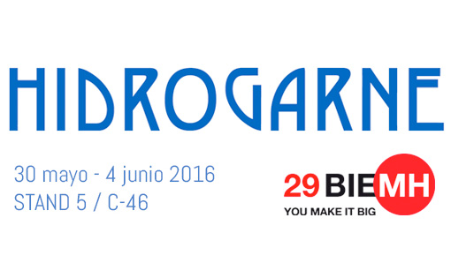 HIDROGARNE en la BIEMH, Bienal Española de Máquina – Herramienta, del 30 de Mayo al 4 de Junio