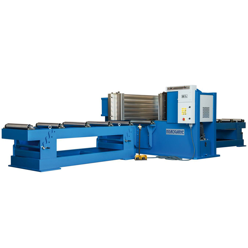 Motorized cambering and straightening horizontal presses: HV series