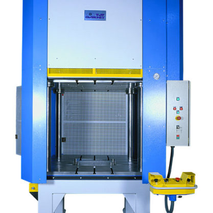 Special HIDROGARNE hydraulic press for deburring or trimming
