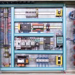 Cuadro eléctrico de las cizallas hidráulicas de corte pendular GPC y GPR de HIDROGARNE