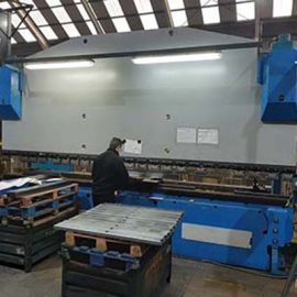 GASPARINI HYDRAULIC PRESS BRAKE with 6 axes