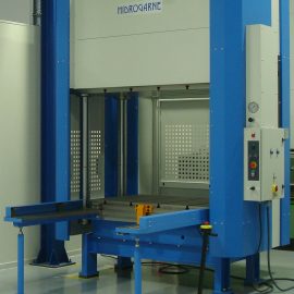 PRENSA HIDRÁULICA HIDROGARNE MOD. MV-100 E   -SEMINUEVA-